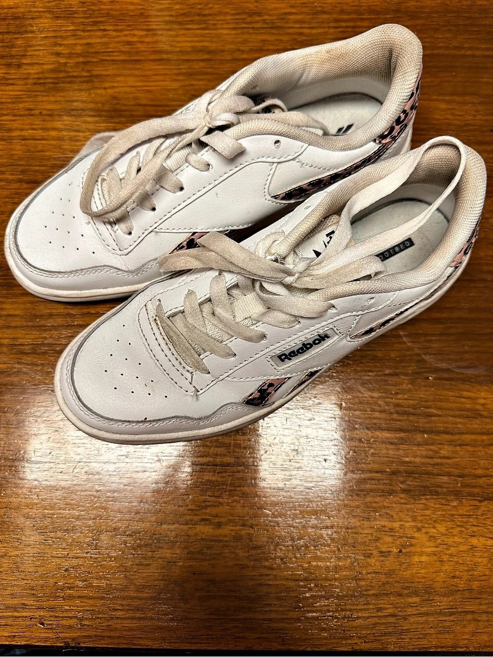 Reebok Royal Complete Clean Women's Animal Print Sneakers US 6